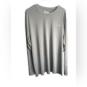 Magellan Outdoors Gray Long Sleeve Tee